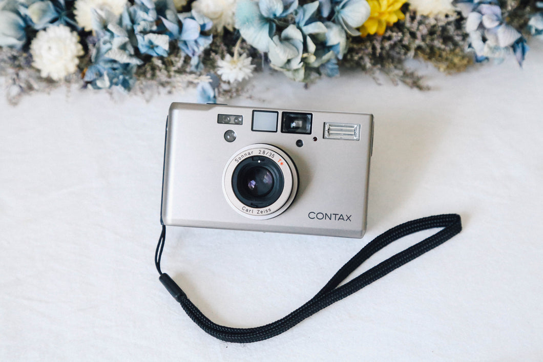 CONTAX T3 裏蓋データバック付き（日付機能）前期型【完動品】【希少❗️】