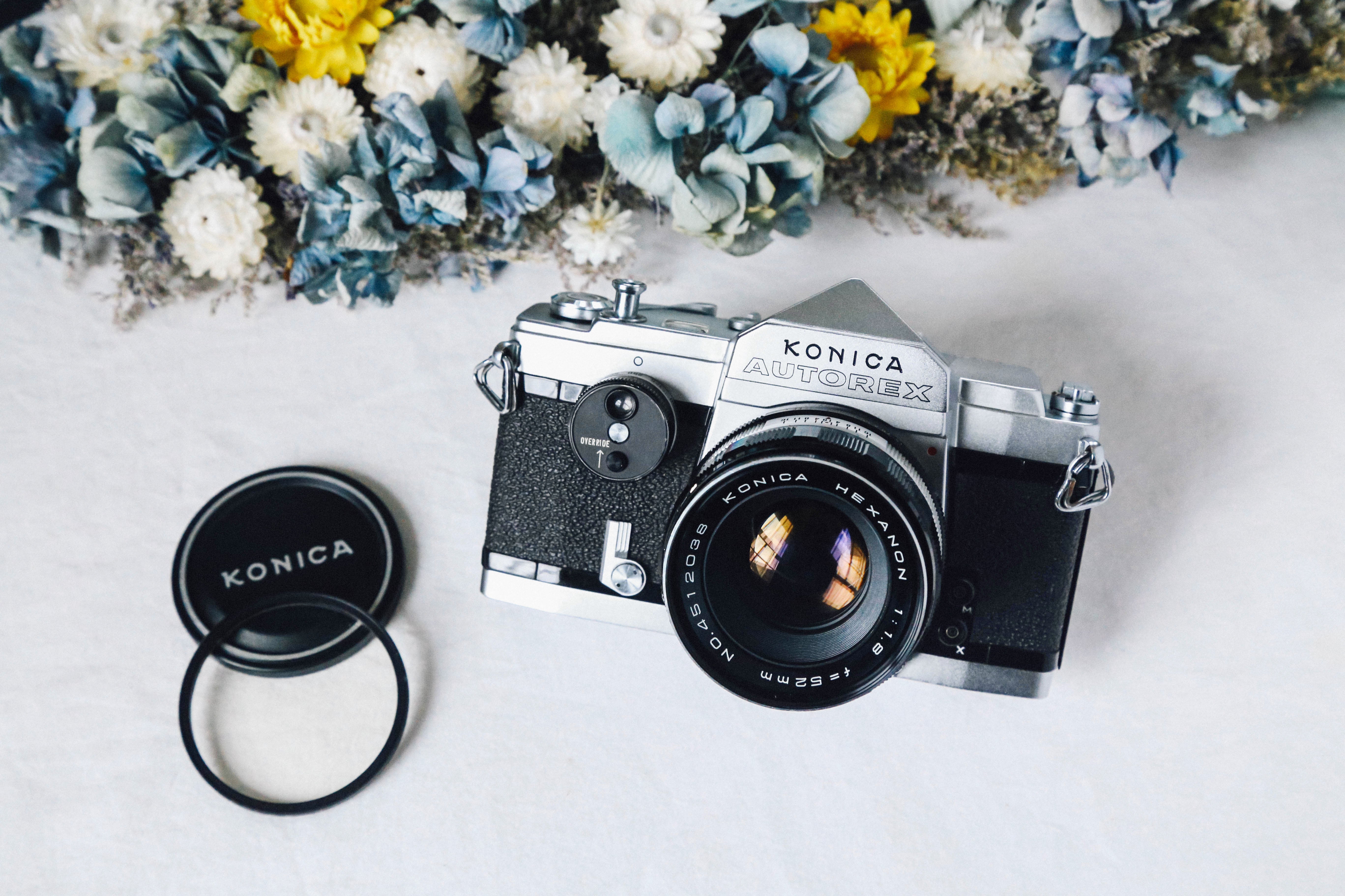 KONICA AUTOREX ハーフカメラ テスト撮影済み Konica AUTOREX 【完動品】途中でハーフ切り替え可能❗️ – Ein