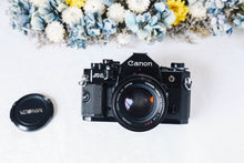 画像をギャラリービューアに読み込む, Canon A-1 &amp; 明るいレンズ❗️【完動品】初心者の方にもおすすめ⭕️
