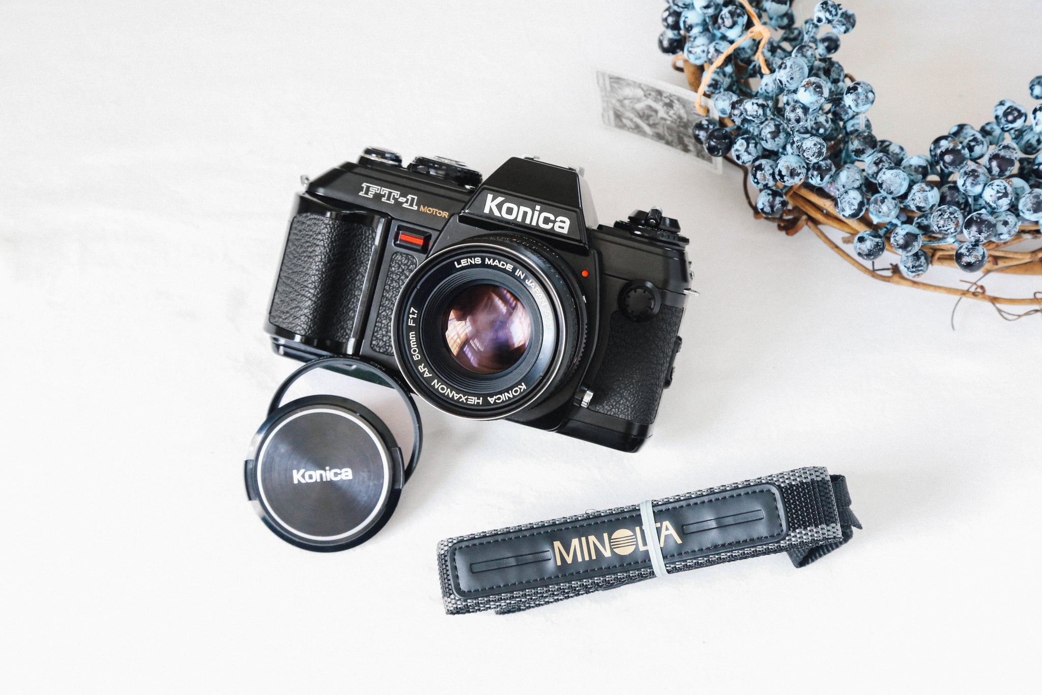 Konica FT-1 & 50mmF1.7 セット 希少❗️【完動品/美品✨】単四電池で
