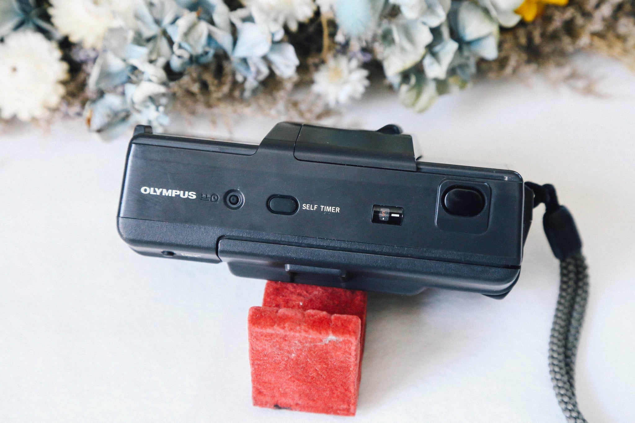 【完動品❁】OLYMPUS AF-1 ストラップ付き OLYMPUS AF-1 完動品📷家庭用防水☔️ストラップ・ケース付き