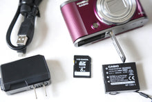 画像をギャラリービューアに読み込む, CASIO EXILIM EX-ZR1700 パープル【完動品/希少✨】オールドコンデジ｜18倍ズーム・Wi-Fi機能📡

