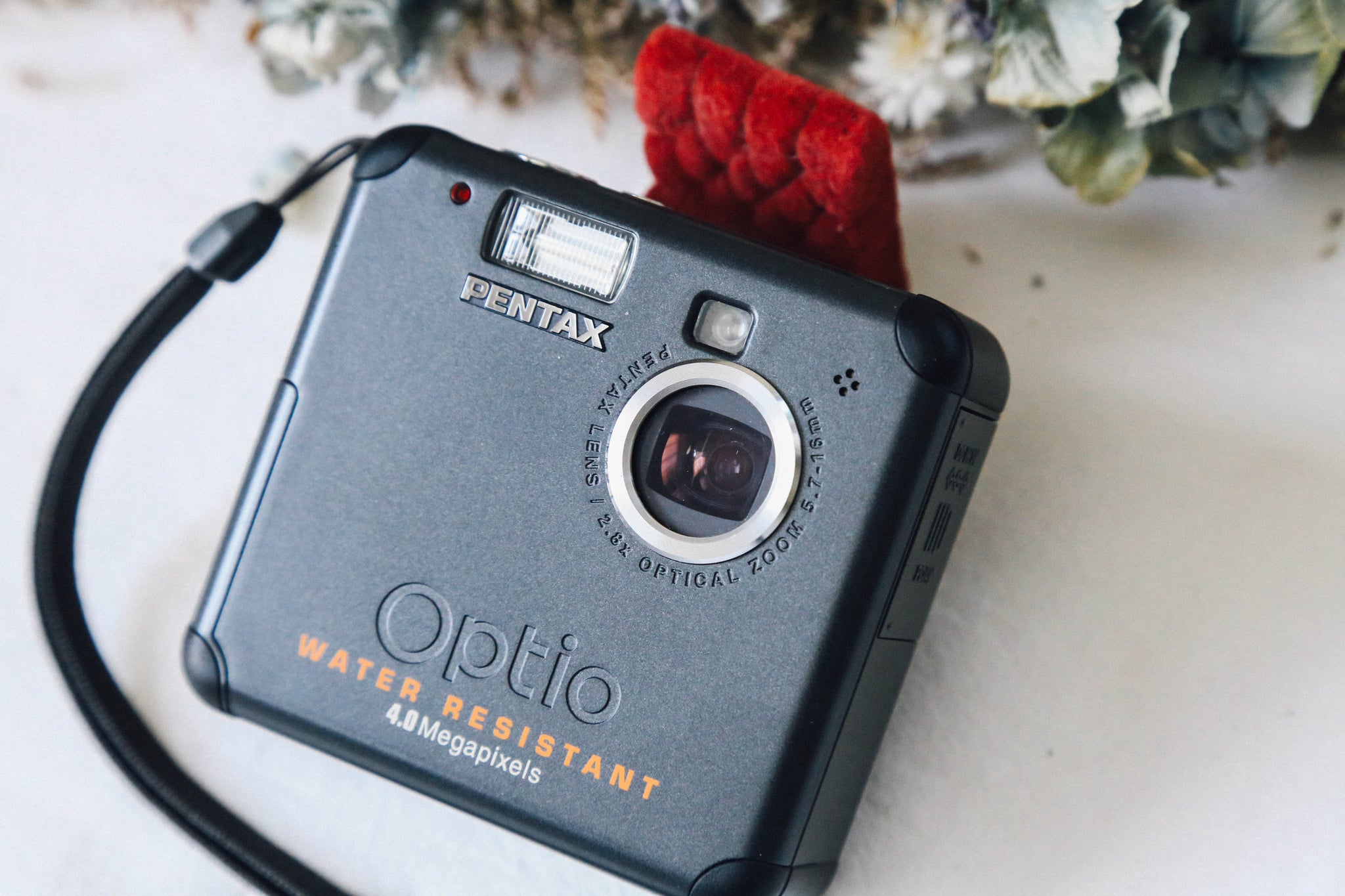 PENTAX Optio 43WR 🌊 ほぼ水中カメラ🐠 CCDセンサー搭載