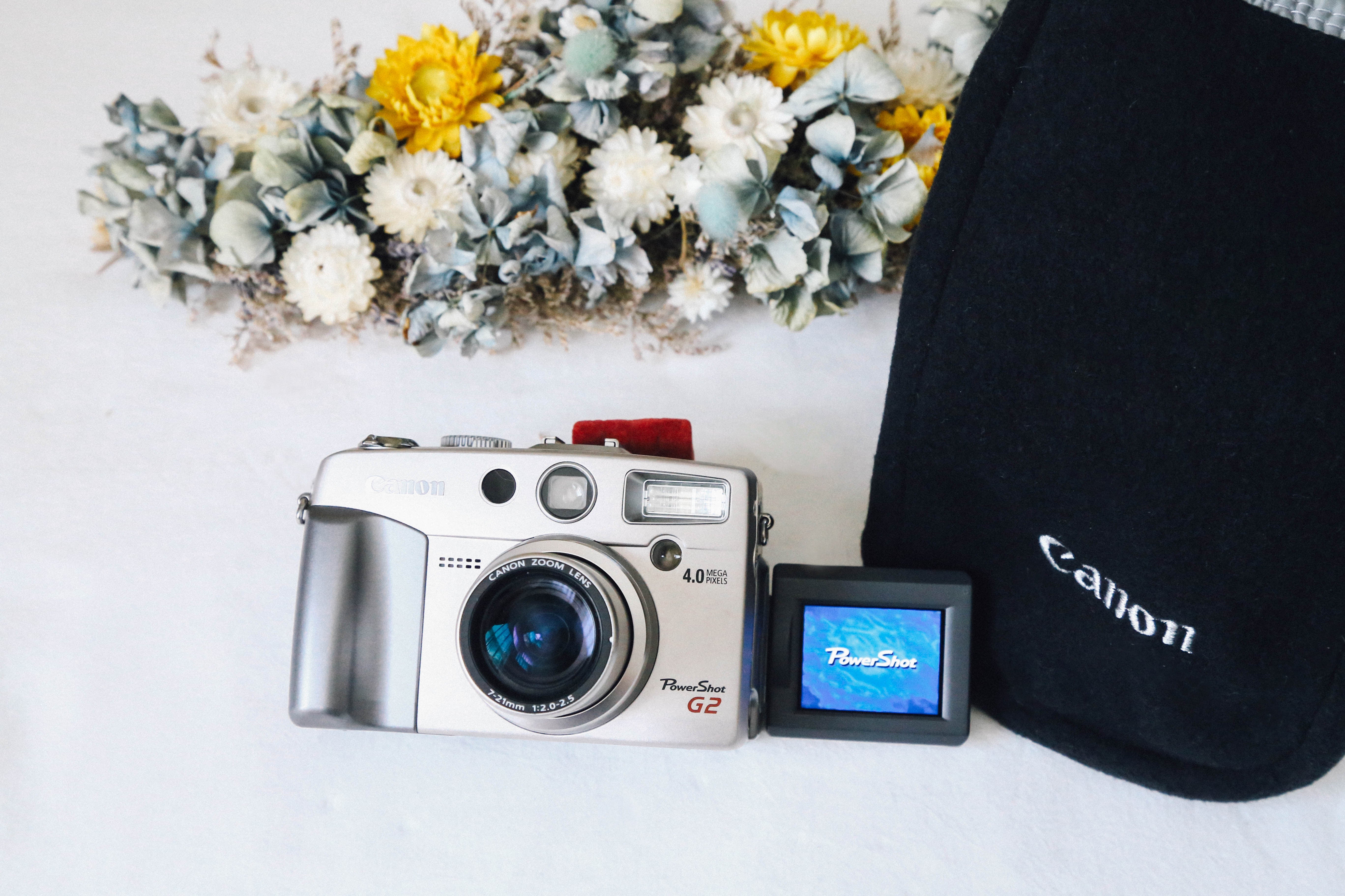 レトロデジカメ PowerShot G2 完動品 Canon PowerShot G2 📷 名機✨オールドコンデジ 完動品💯 バリ