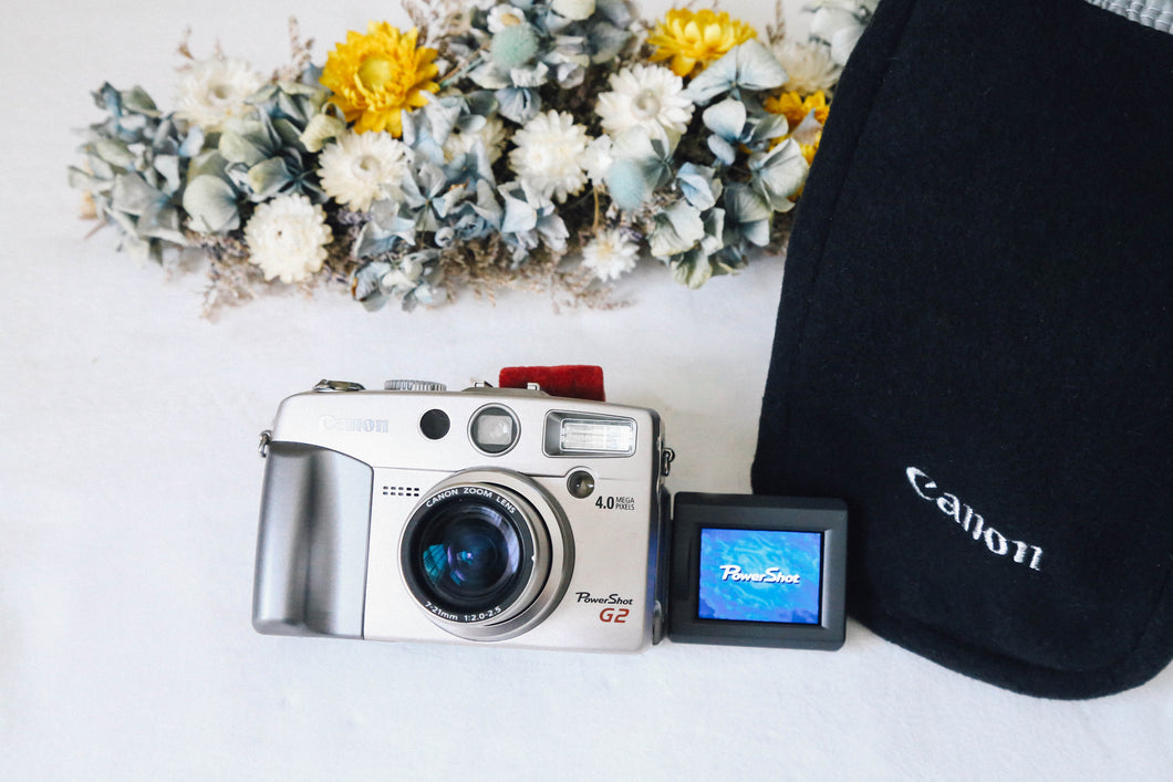 Canon PowerShot G2 📷 名機✨オールドコンデジ 完動品💯 バリアングル搭載🎯