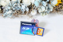 Load image into Gallery viewer, 【日本製】Panasonic CFカードアダプター＋Transcend 1GB SDカードセット
