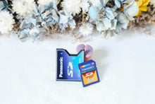 Load image into Gallery viewer, 【日本製】Panasonic CFカードアダプター＋Transcend 1GB SDカードセット
