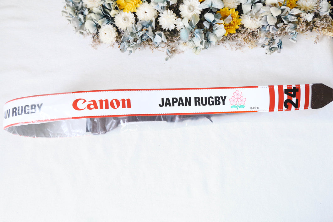 CANON EOS 限定❗️ラグビー 日本代表記念ネックストラップ【未使用品】