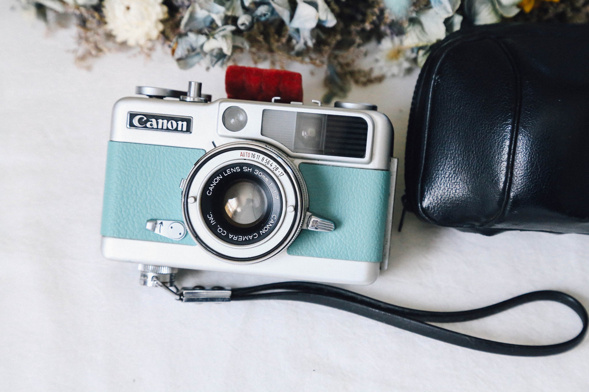 値下げ　完動品 ◉ Canon demi ハーフカメラ　フィルムカメラ Canon Demi EE-17 喫茶店のメロンクリームソーダ🍈🥤 完動品・ハーフ