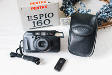 Load image into Gallery viewer, PENTAX ESPIO 160 ブルーグレー【完動品】宮脇咲良さん愛用カメラ📸
