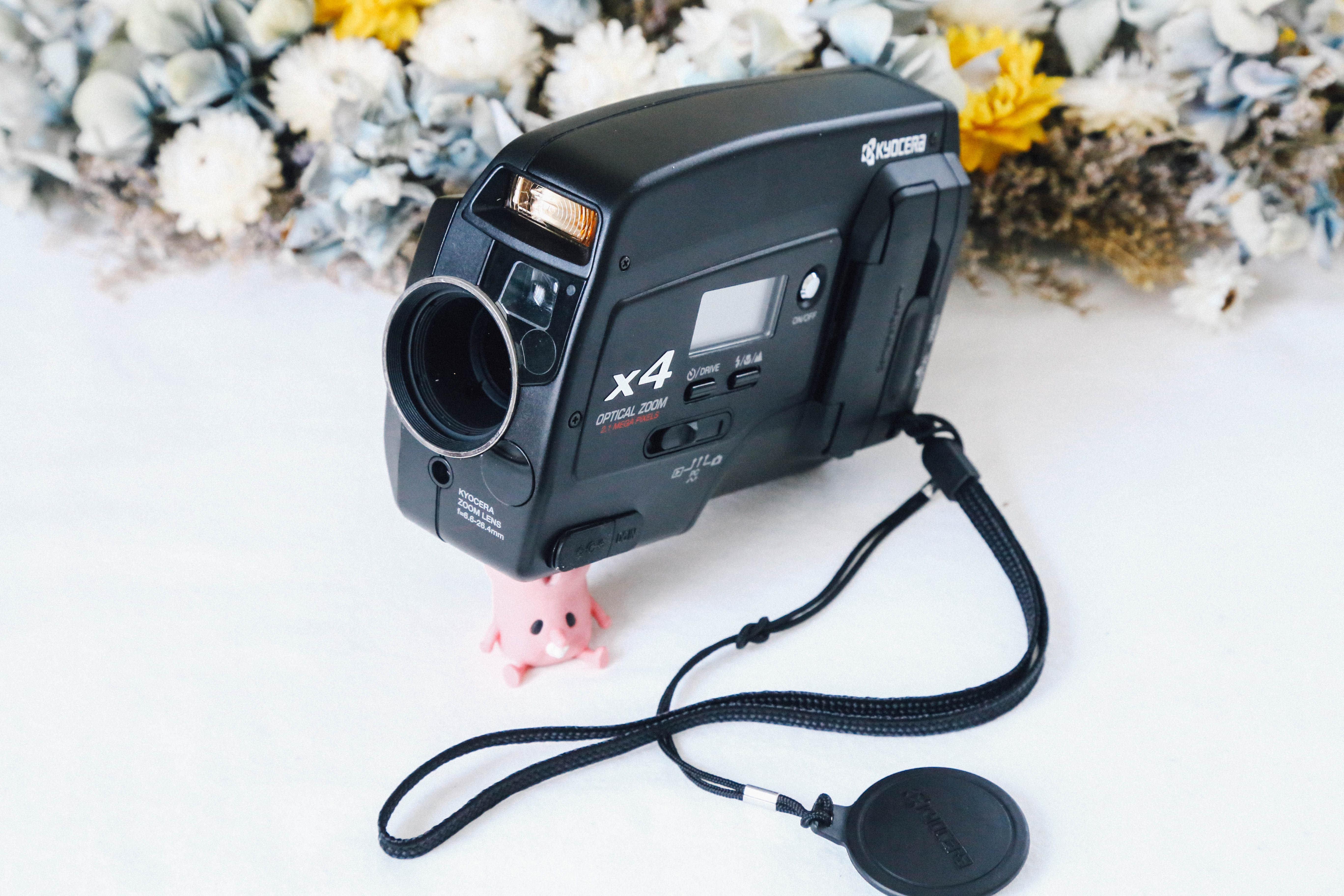 KYOCERA デジタルカメラ SAMURAI 2100DG KYOCERA SAMURAI 2100DG【完動品】【希少ブラックボディ