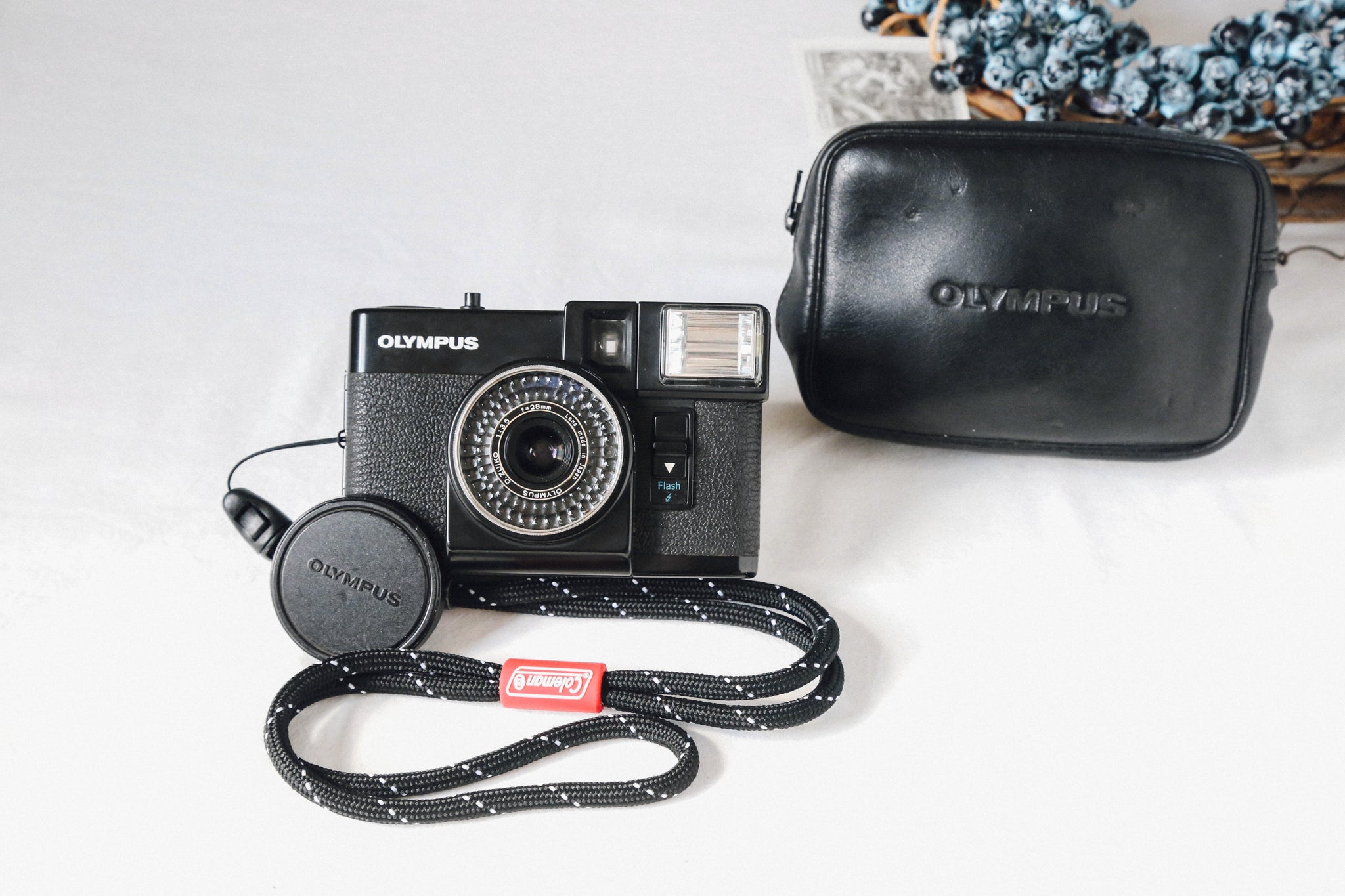 OLYMPUS PEN EF【完動品/実写済み✨】フラッシュ付きハーフカメラ