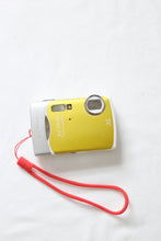 画像をギャラリービューアに読み込む, OLYMPUS μ850SW イエロー💛【完動品】CCDオールドコンデジ
