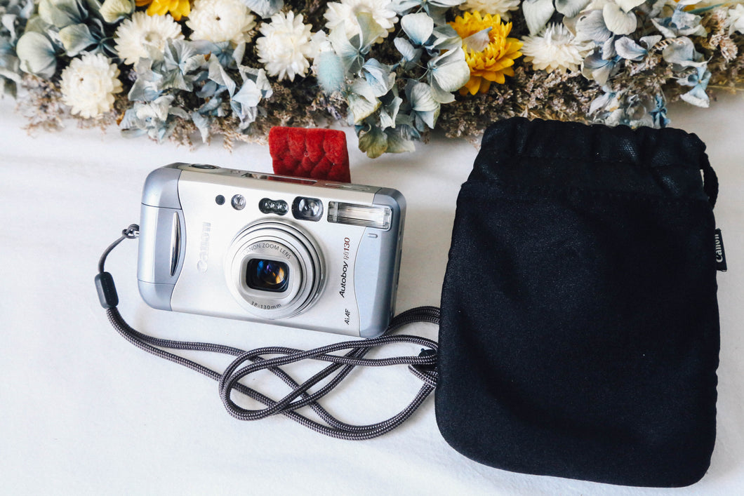 Canon Autoboy N130 【完動品】パキッとシャープな写り✨全自動コンパクトフィルムカメラ🎞️