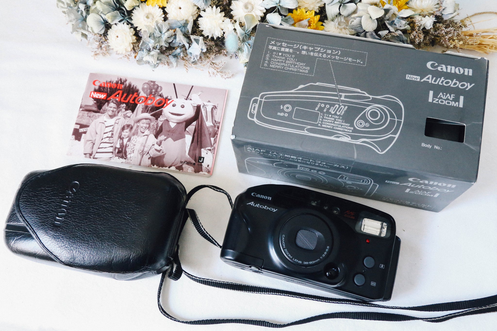 Canon New Autoboy【完動品】箱＆ケースのフルセット❗️状態⭕️全