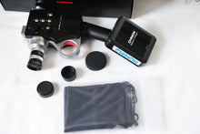 Load image into Gallery viewer, CHINON Bellami HD-1【完動品/付属品フルセット✨】8mmフィルムカメラの魅力をデジタルで📽️
