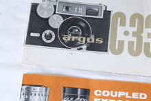 Load image into Gallery viewer, Argus C33 最終型【超希少❗️ 完動品】実写済み✨アメリカのレンジファインダーカメラ🇺🇸🗽
