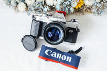 Load image into Gallery viewer, ✨完動品✨ Canon AL-1 単四電池対応 📸 明るい50mm F1.4レンズ付き 🌟 ピント合わせランプ機能付
