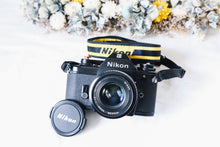 Load image into Gallery viewer, Nikon EM &amp; 50mmF1.8 薄型のパンケーキレンズ付き🥞【完動品】
