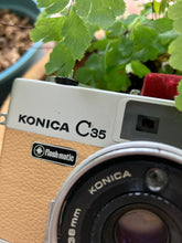 画像をギャラリービューアに読み込む, Konica C35 Flash matic 🧸ミルクティーベージュ｜完動品・張り替えカスタム済み✨
