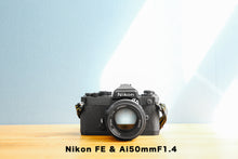 Load image into Gallery viewer, Nikon FE (BK) [In working order] Most popular❗️ Comes with a classic bright lens❗️
