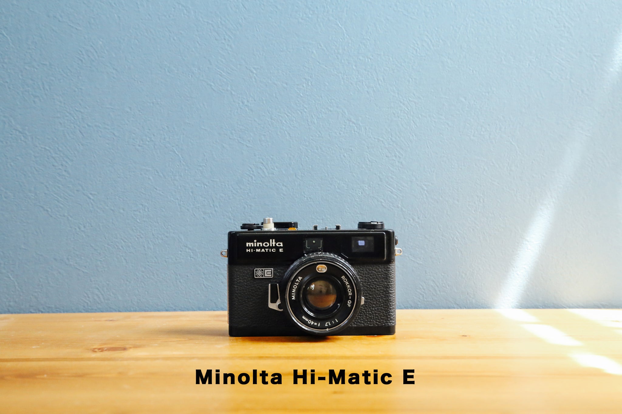 Minolta Hi-Matic E（BK）【完動品】 – Ein Camera