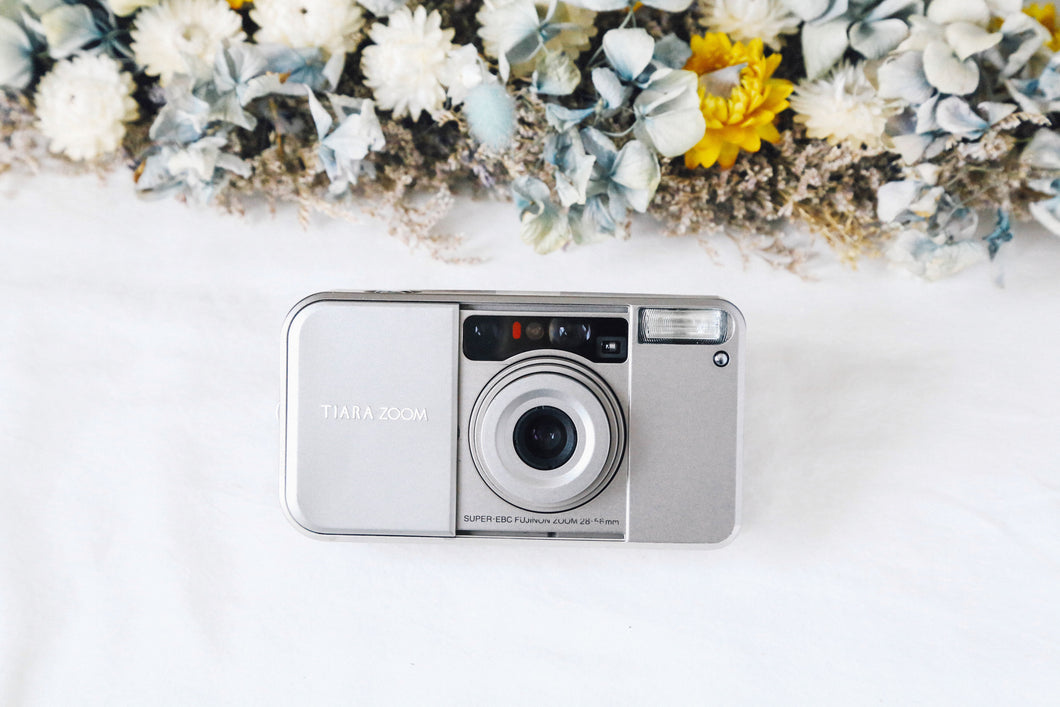希少❗️FUJIFILM Tiara Zoom【動作品】全自動コンパクトカメラ👑🎞️