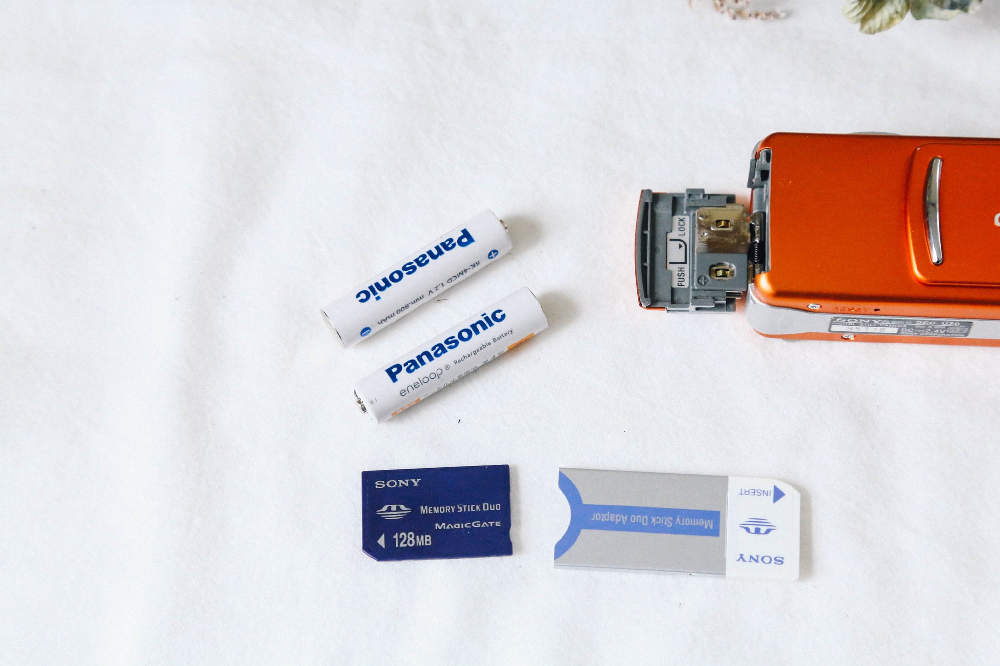 SONY Cyber-shot DSC-U20 CCD オールドコンデジ オレンジ