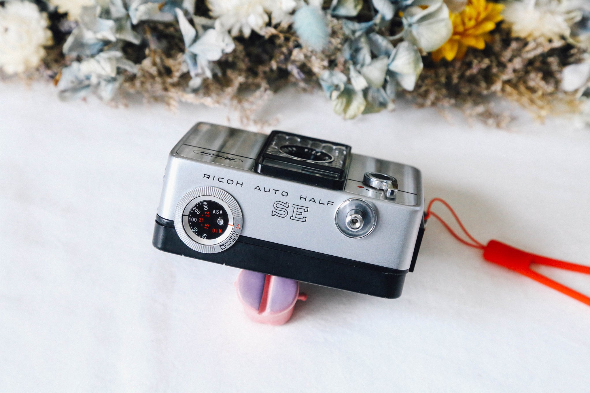 ✽AUTO　HALF　ＳＥ✽ オートハーフ✽ハーフカメラ✽タイマー付 RICOH AUTO HALF SE 📸 セルフタイマー付き 🎯ハーフカメラ【完動品