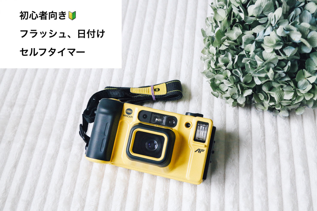 MINOLTA WEATHERMATIC DUAL35【完動品】水深５mまでOK!水陸両用 カメラ