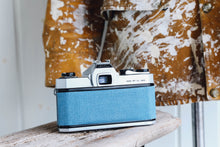 画像をギャラリービューアに読み込む, PENTAX SP(SV)ジーンズ生地👖【完動品】フィルム一眼レフカメラ&amp;明るいタクマーレンズ付き❗️
