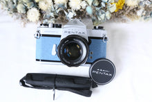 画像をギャラリービューアに読み込む, PENTAX SP(SV)ジーンズ生地👖【完動品】フィルム一眼レフカメラ&amp;明るいタクマーレンズ付き❗️
