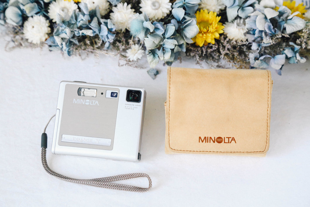 Minolta DIMAGE X【完動品】【美品❗️】【希少❗️】▪️オールドコンデジ▪️デジタルカメラ