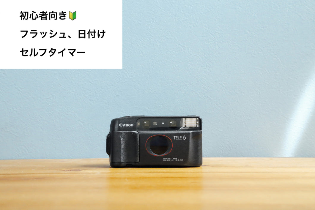 【美品】CANON Autoboy TELE6 フィルムカメラ