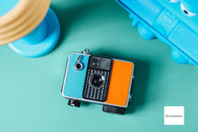 Load image into Gallery viewer, RICOH AUTO HALF SE オレンジxイルカカラー🍊🐬セルフタイマー付き 🎯ハーフカメラ【完動品・分解清掃済】
