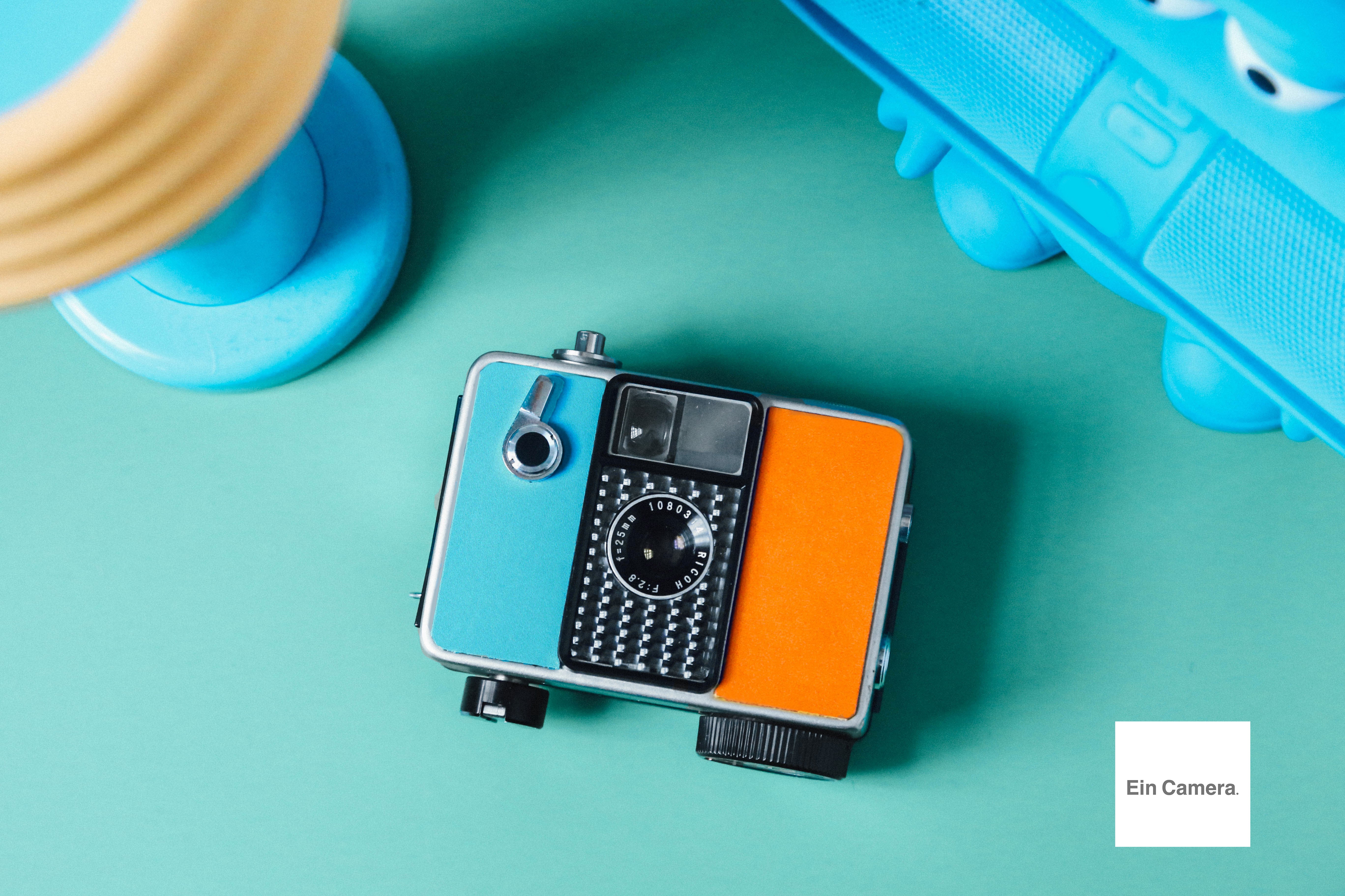 【動作確認・清掃済み＊試写あり】人気！カメラケース付き♪リコーオートハーフSE RICOH AUTO HALF SE 📸 セルフタイマー付き 🎯ハーフカメラ【完