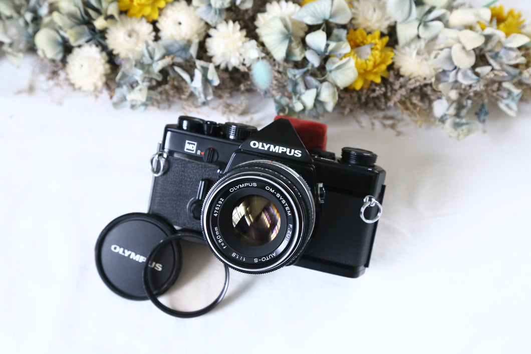OLYMPUS OM-1 ブラックボディ ✨明るいパンケーキレンズ付き【完動品】🐦‍⬛🥞