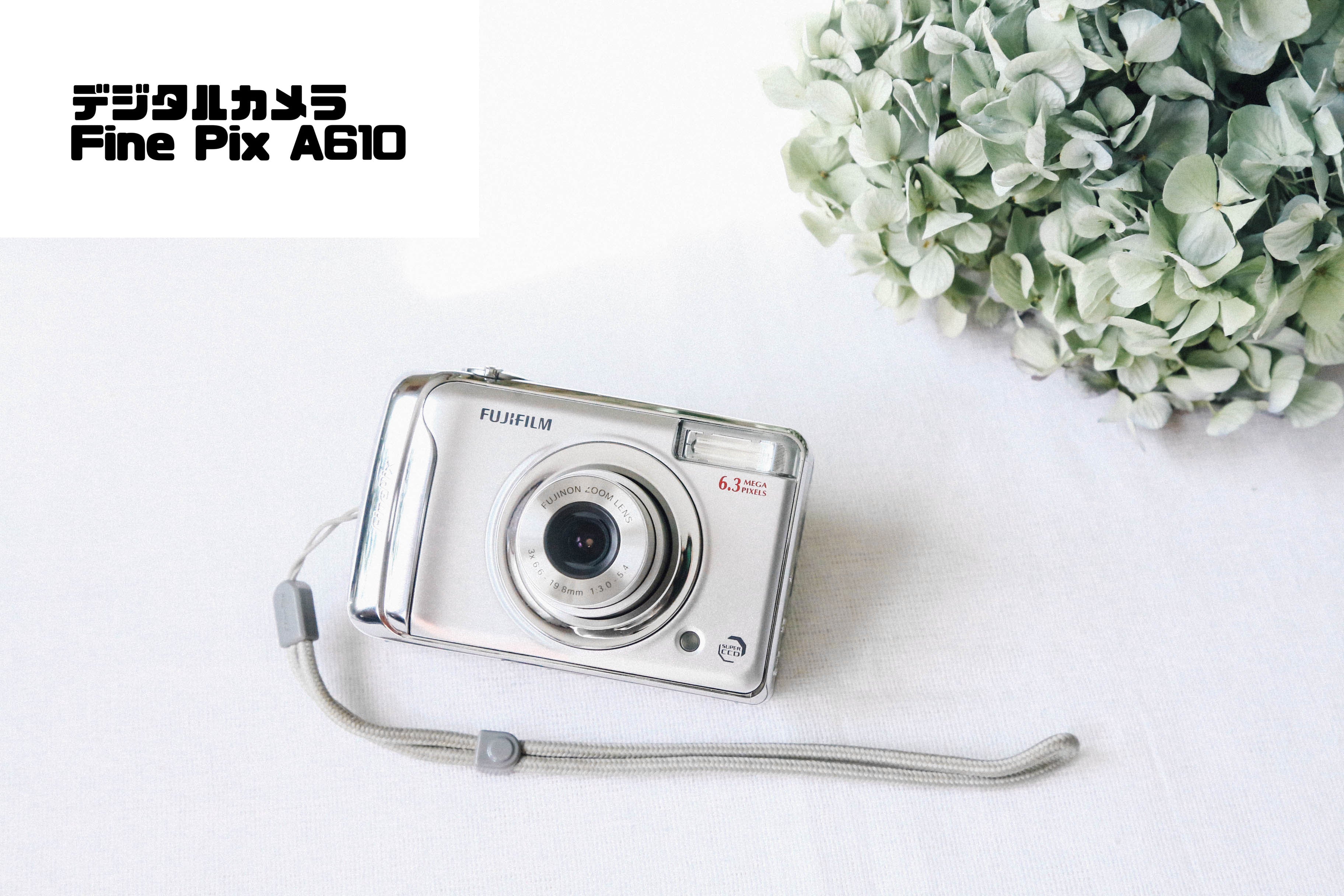 FUJIFILM Fine Pix A610【完動品】【完動品】【実写済み 