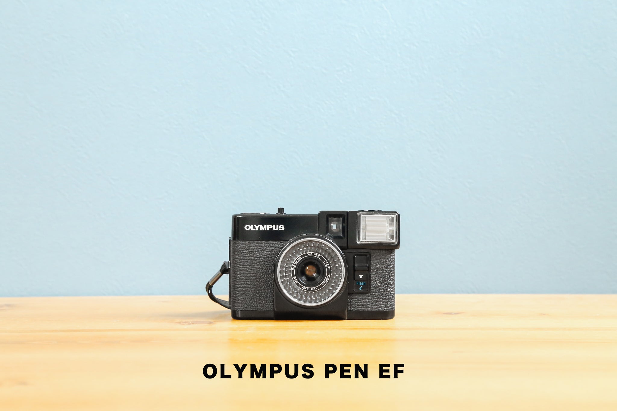 フラッシュ▶OKOlympus  PEN EF ハーフカメラ