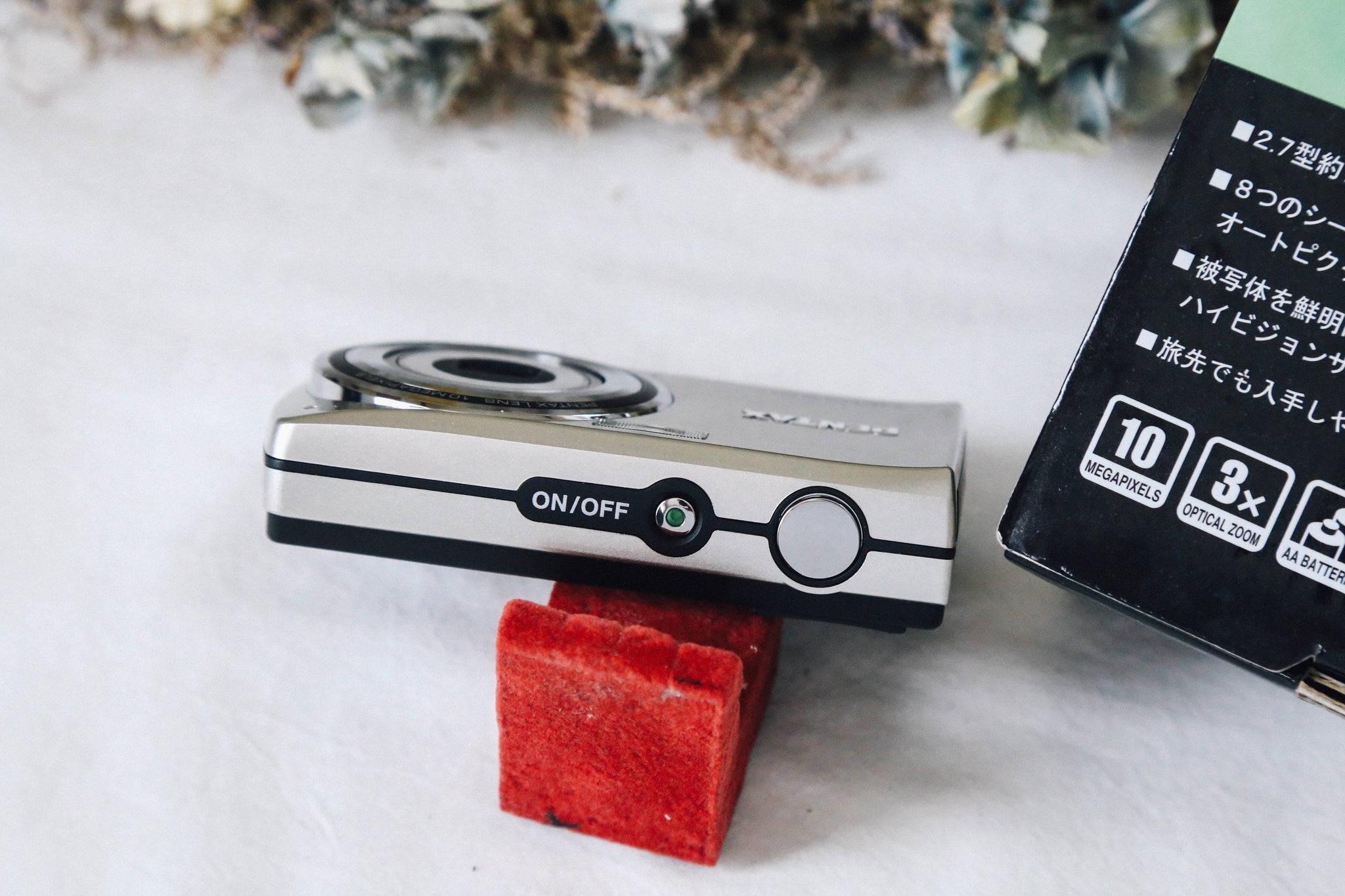 【動作確認済み】PENTAX Optio E80 単三電池で動作♪ PENTAX Optio E80｜レトロ質感が楽しめるオールドコンデジ📸✨【完動品