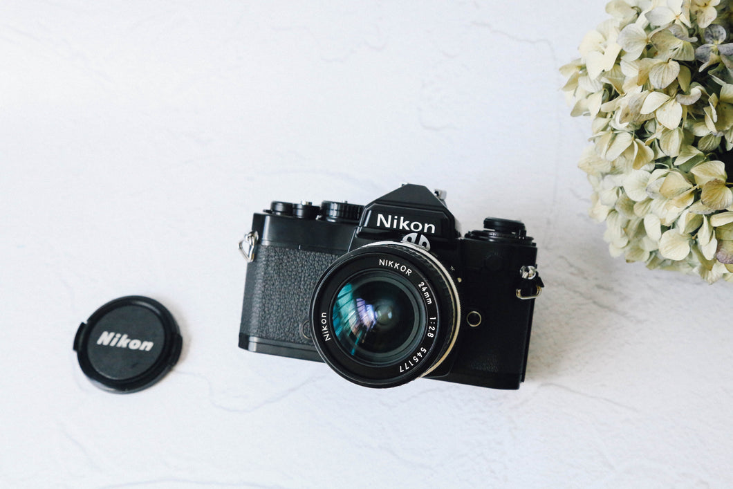 Nikon FE & Ai28mm F2.8【完動品】状態◎明るいレンズ付き❗️