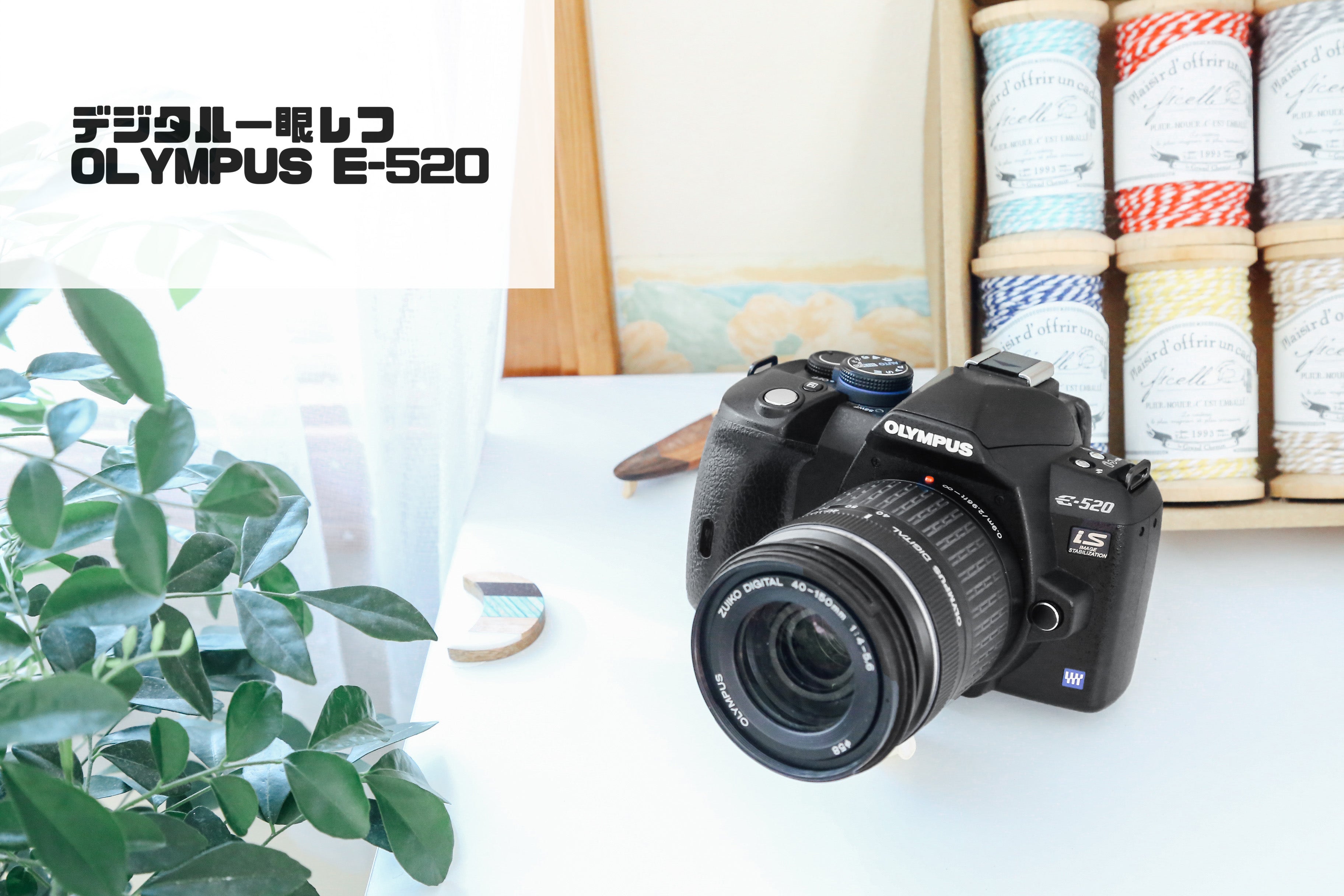 OLYMPUS E-520 [Working item] [Live-action completed] ▪️ Old compact digital  camera ▪️ Digital SLR camera