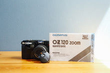 画像をギャラリービューアに読み込む, OLYMPUS OZ120ZOOM(BK)【完動品】状態◎
