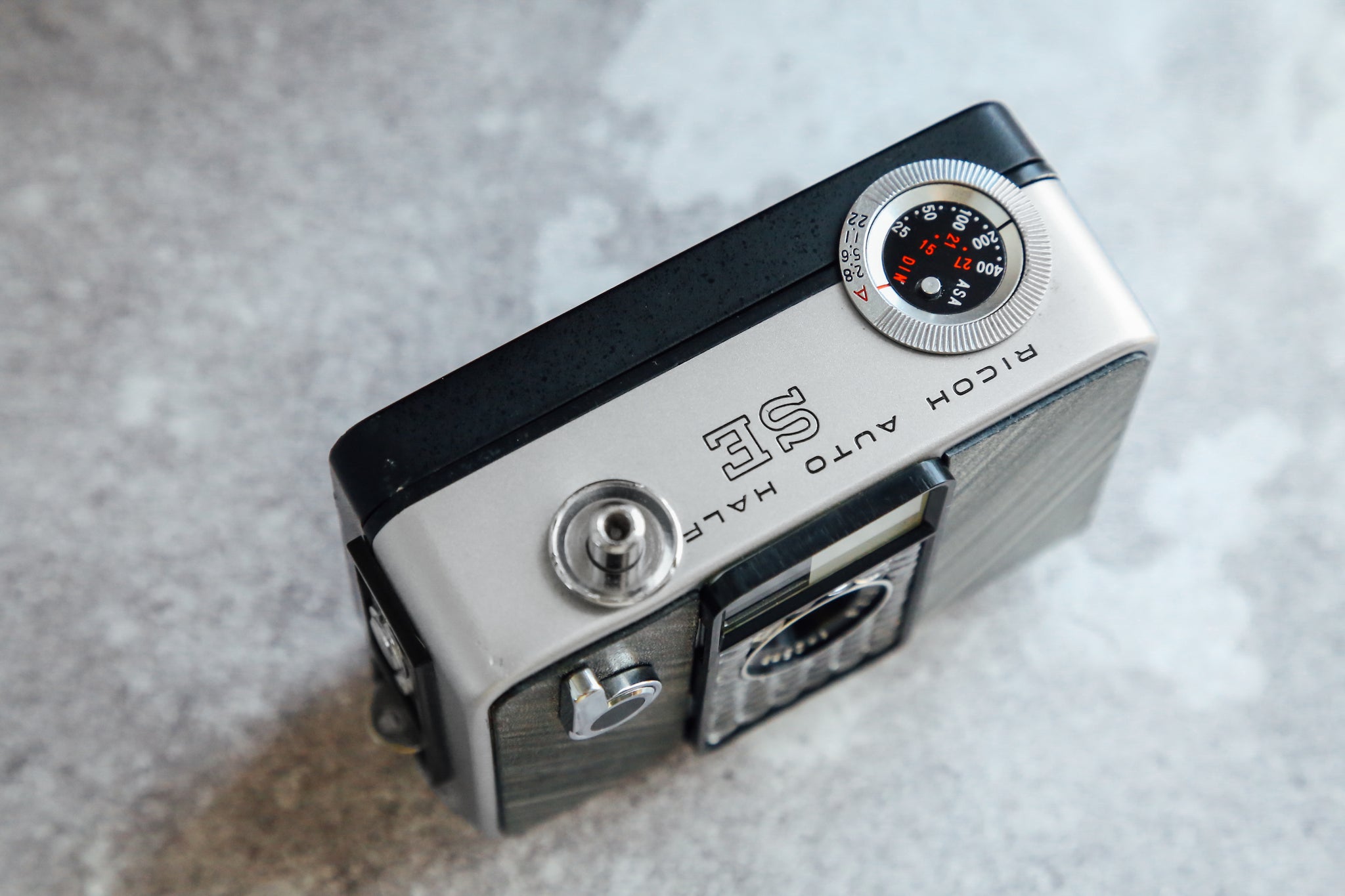 737 試写済 リコー オートハーフ SE ブラック 黒線 ricoh autohalf SE