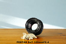 Load image into Gallery viewer, PENTAX6x7 105mmF2.4 Early period [Working item] [Rare] For PENTAX6x7, 67, 67II medium format camera lens
