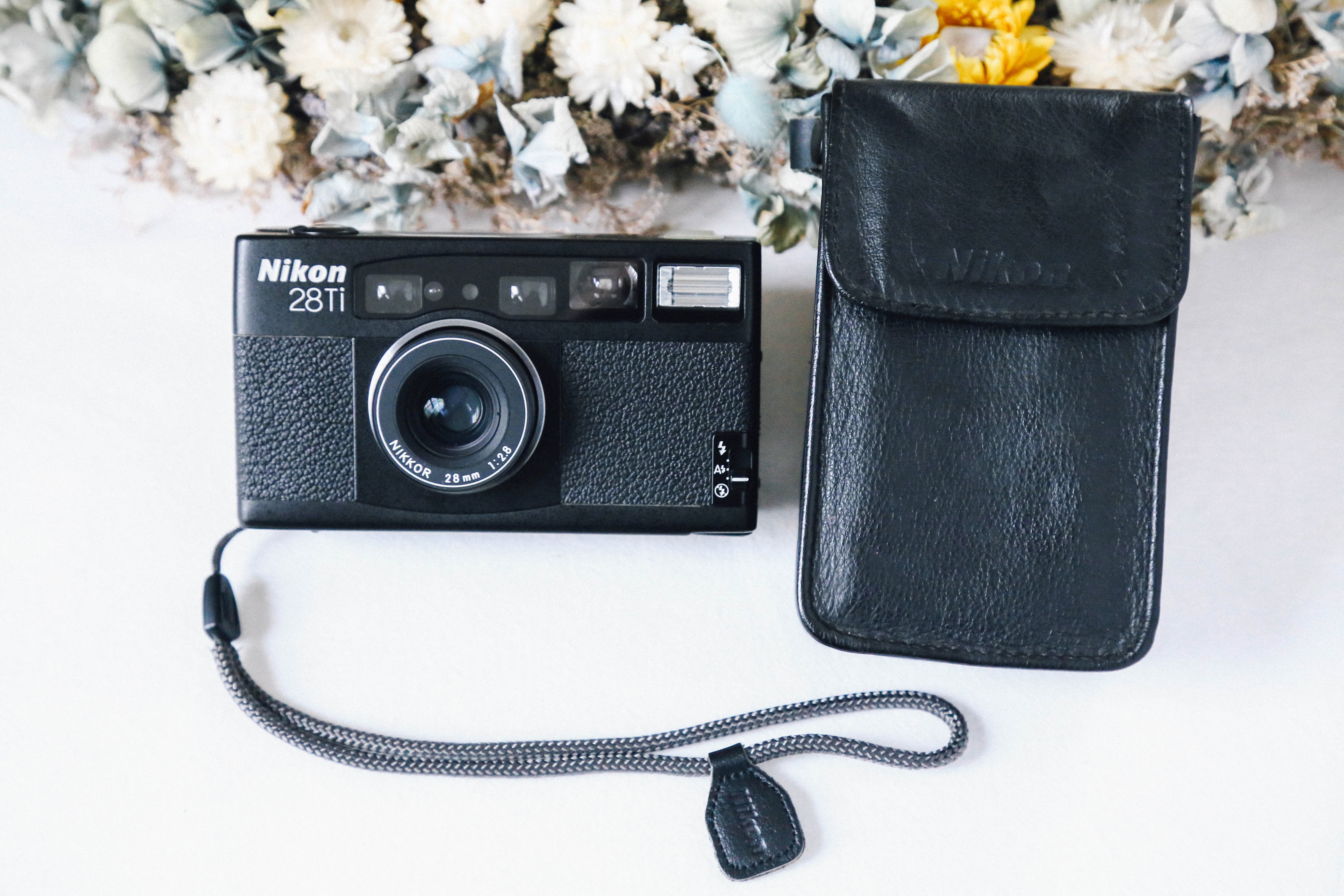 【試写済】 Nikon 28Ti ニコン 28チタン Nikon 28Ti｜美品✨希少チタン外装❗️【完動品/実写済み】付属品完備
