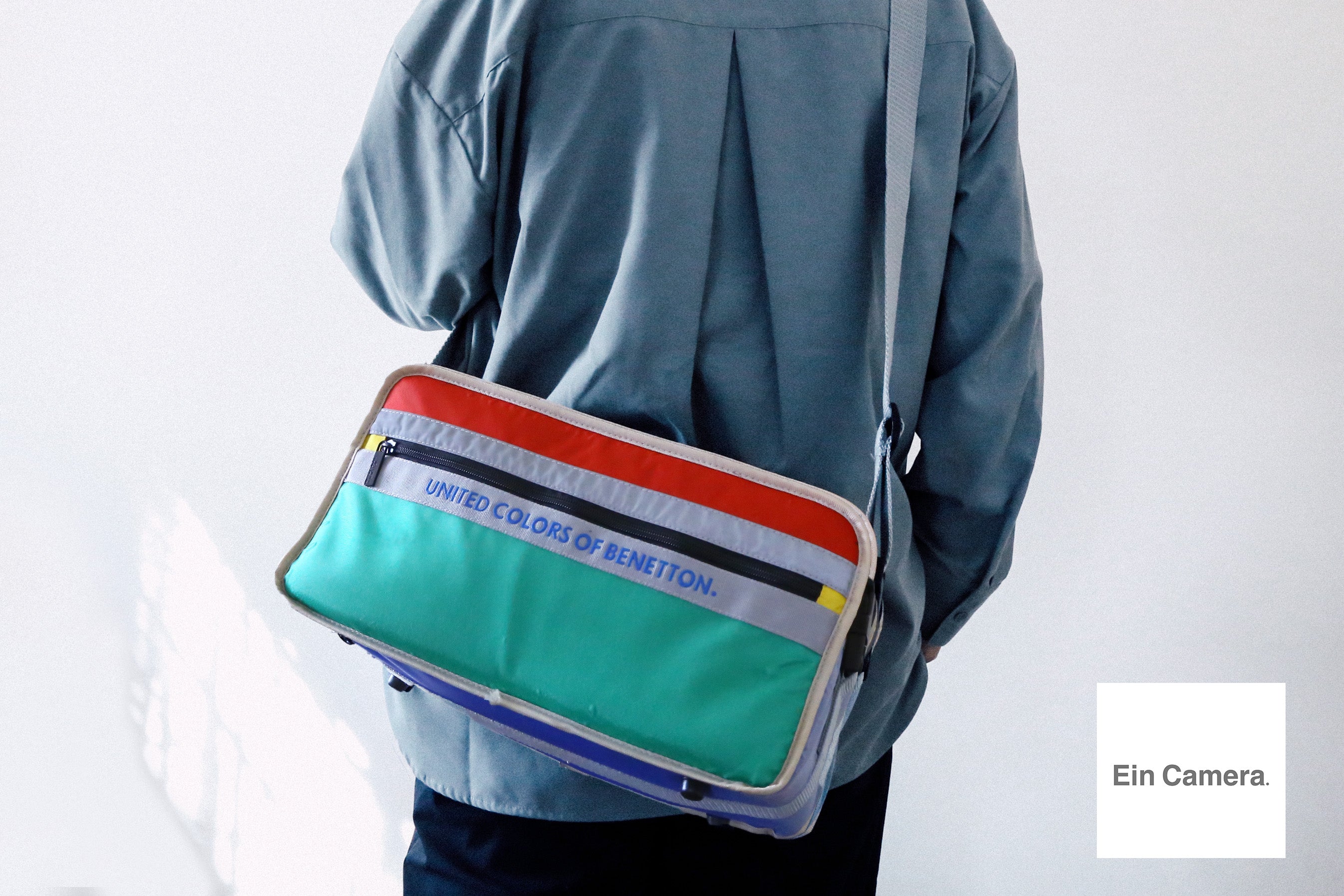 Pochette Fourre-tout United Colors Of Benetton – Kaki – Imperméable – Homme