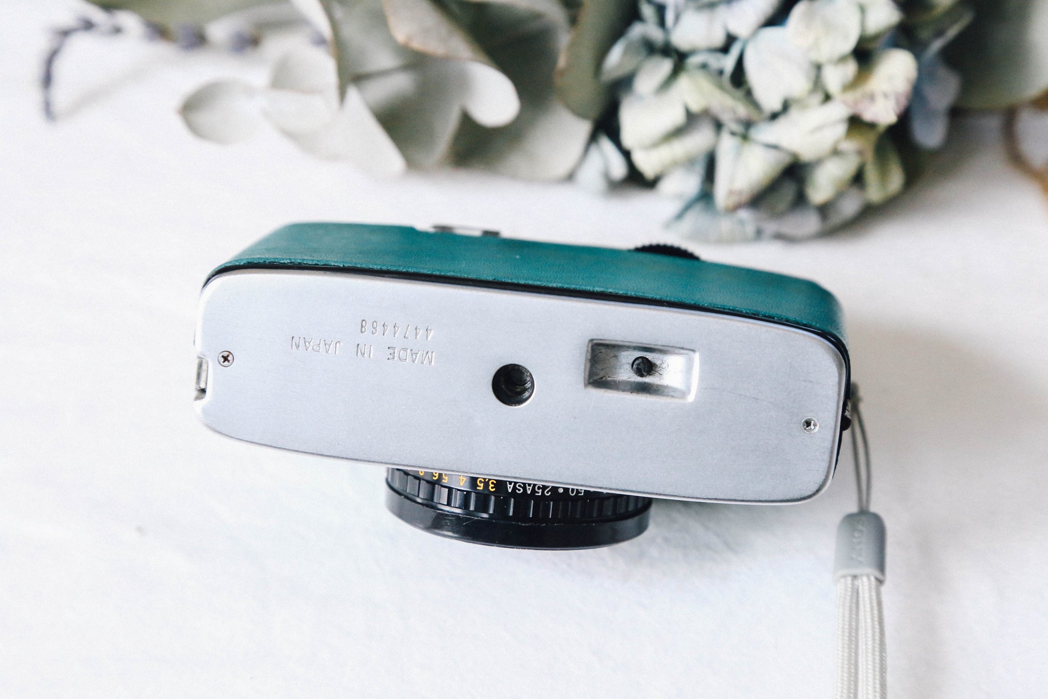OLYMPUS PEN EE-3 🪼月夜に染まるハーフカメラ【完動品・手染めレザー