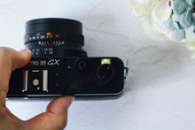 画像をギャラリービューアに読み込む, YASHICA Electro35GX (BK)【完動品】
