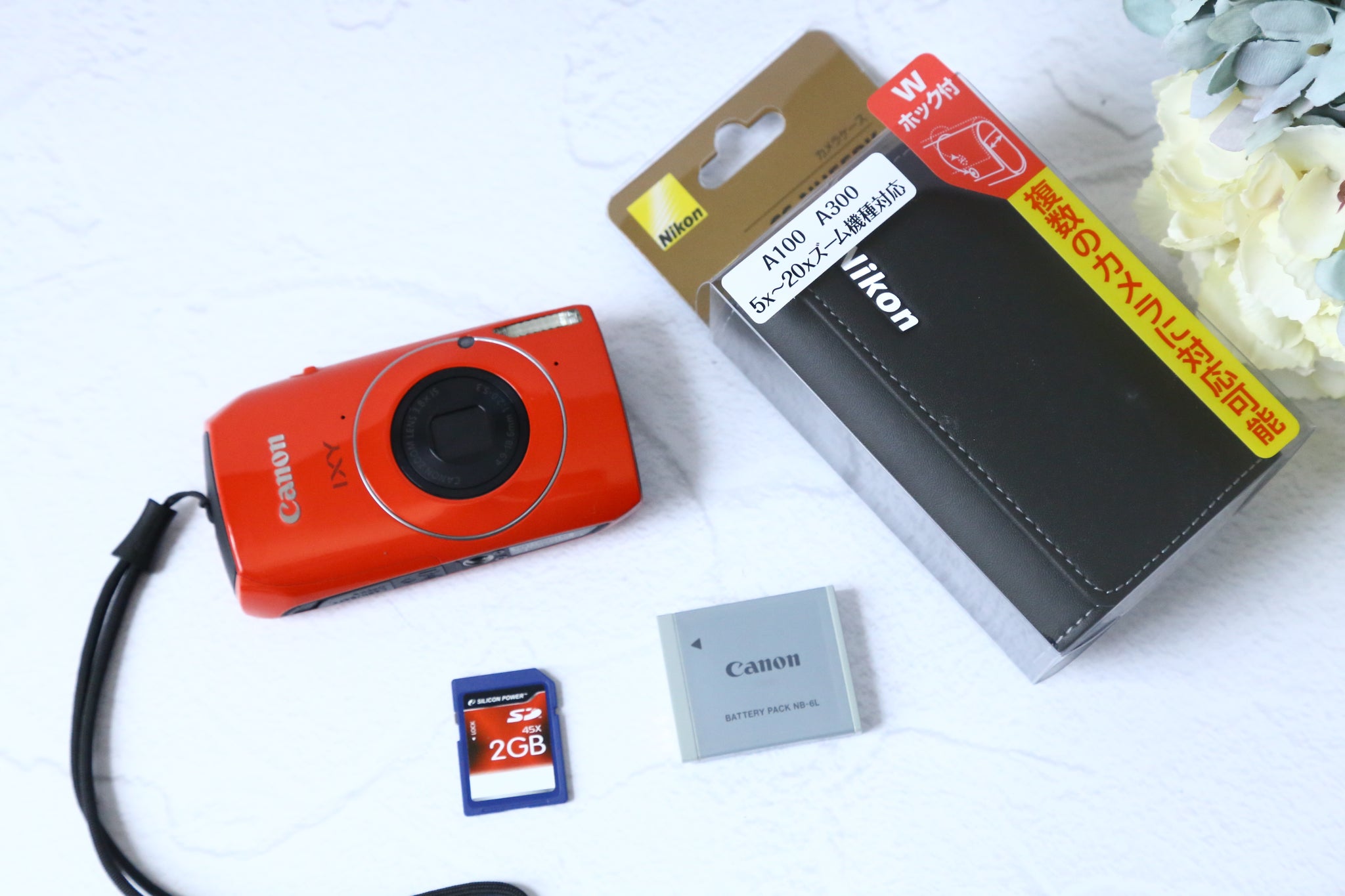 【希少・美品】Canon IXY 30S レッド フルセット オールドコンデジ Canon IXY30s【完動品】【希少❗️】状態◎フルセット▪️オールド
